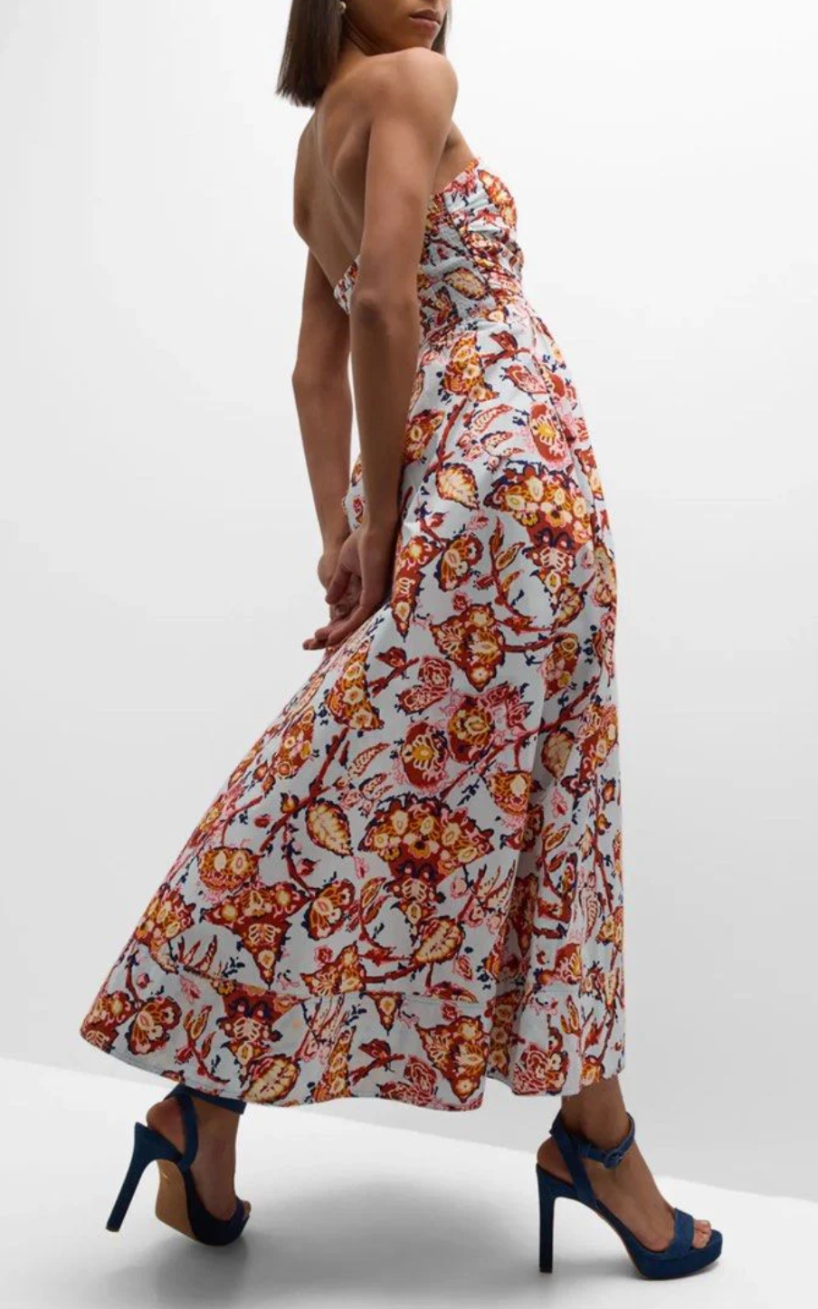 ALC Tate Strapless A-Line Maxi Dress size 0