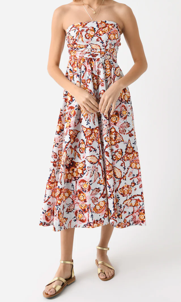 ALC Tate Strapless A-Line Maxi Dress size 0