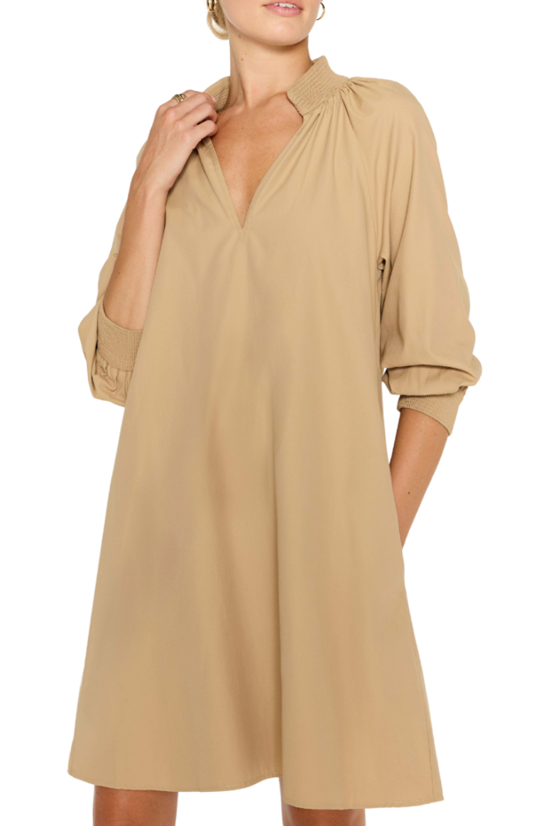 Brochu Walker Amaia Mini Dress in Sahara size XS