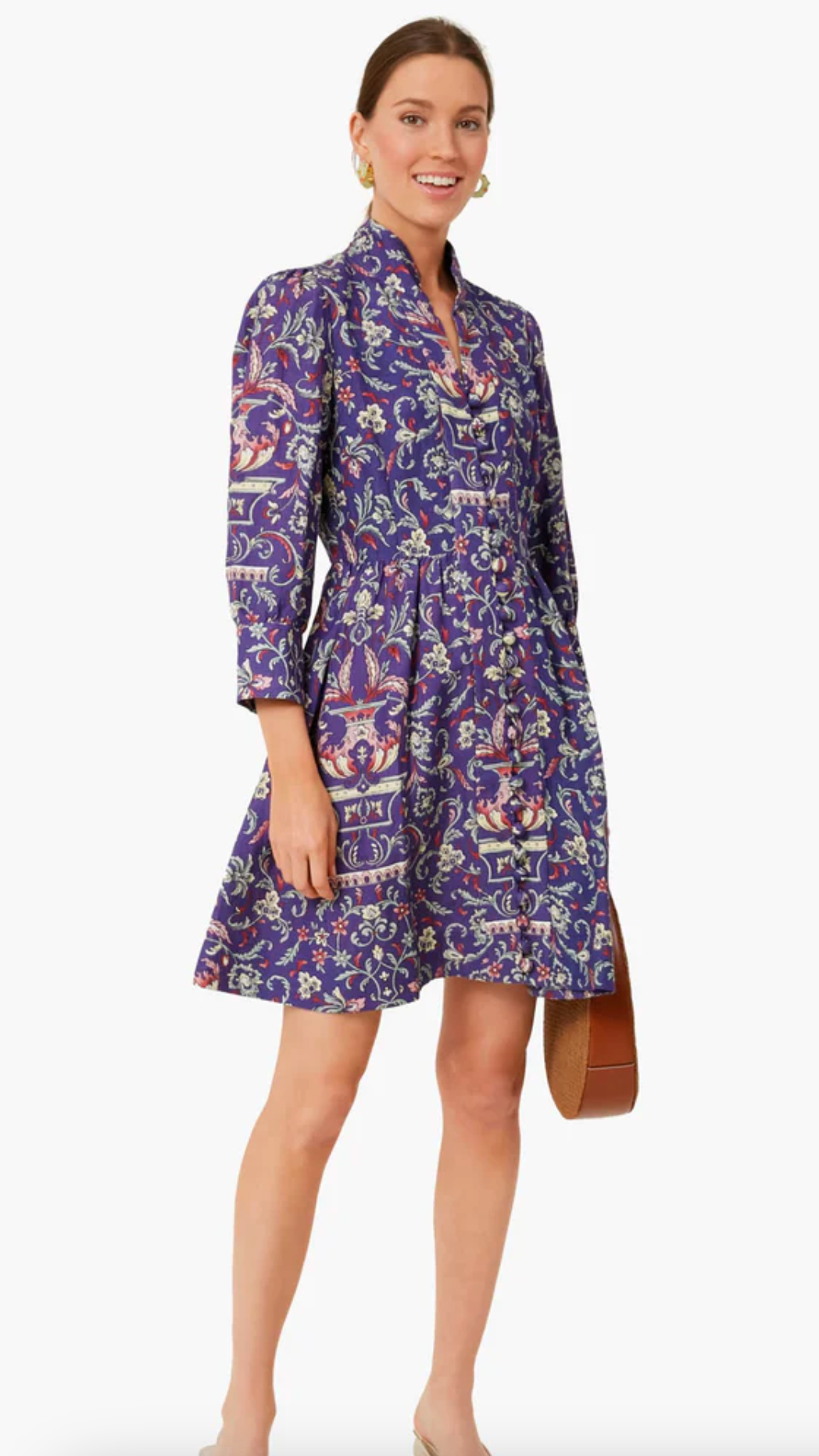 Tuckernuck Avignon Aubergine Eliana Dress size L