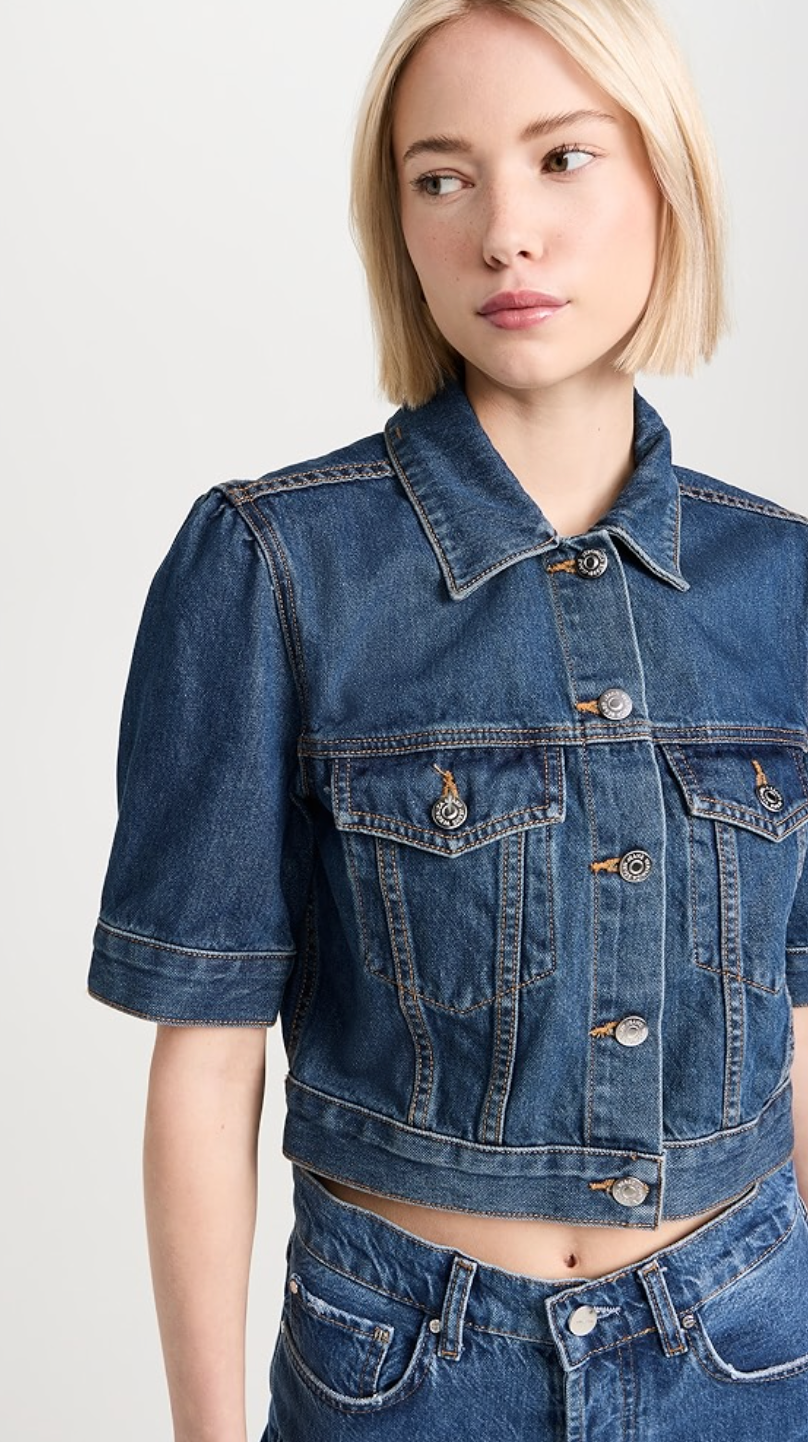 Veronica Beard Raina Denim Jacket size S