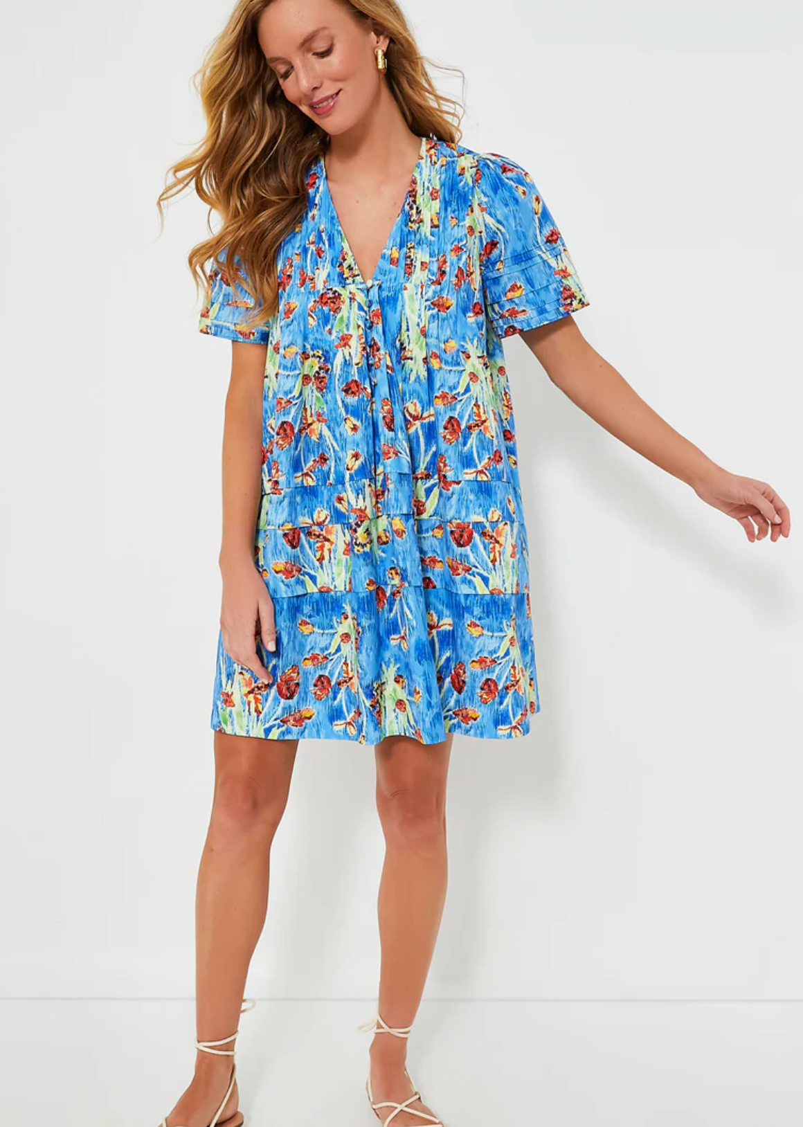 Hunter Bell Tulip Bouquet Youjin Dress size M