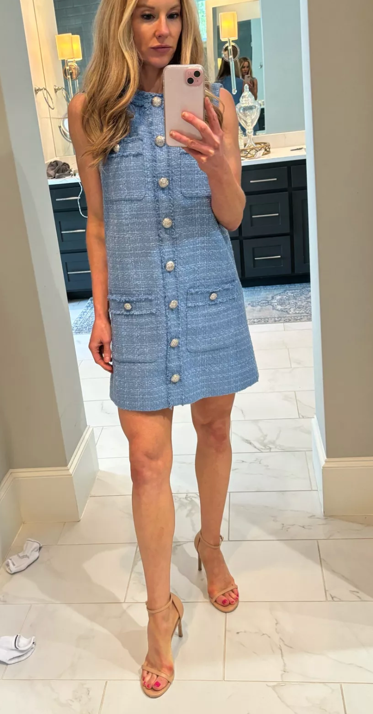 Veronica Beard Laurel Tweed Dress size 0
