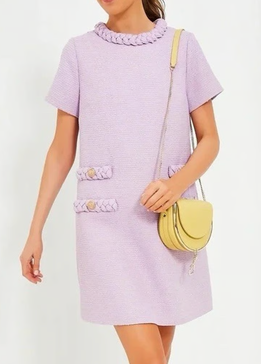 Tuckernuck Tweed Jackie Mini Dress size S