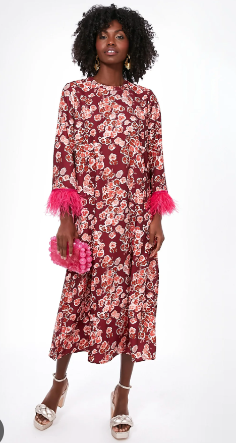 Tuckernuck Cosmos Feather Jamie Dress size L