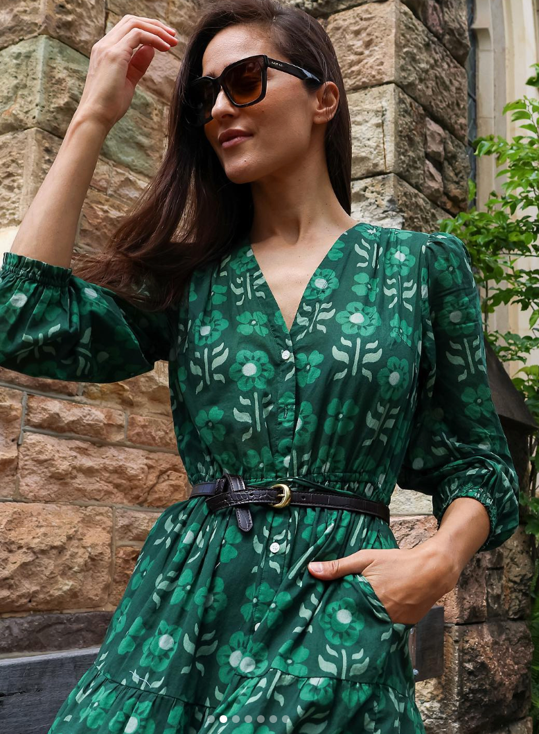 Trovata Birds of Paradis Sylvie Dress size L