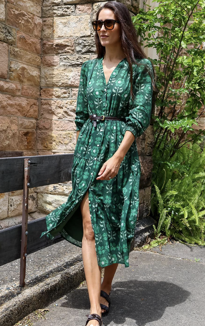 Trovata Birds of Paradis Sylvie Dress size L