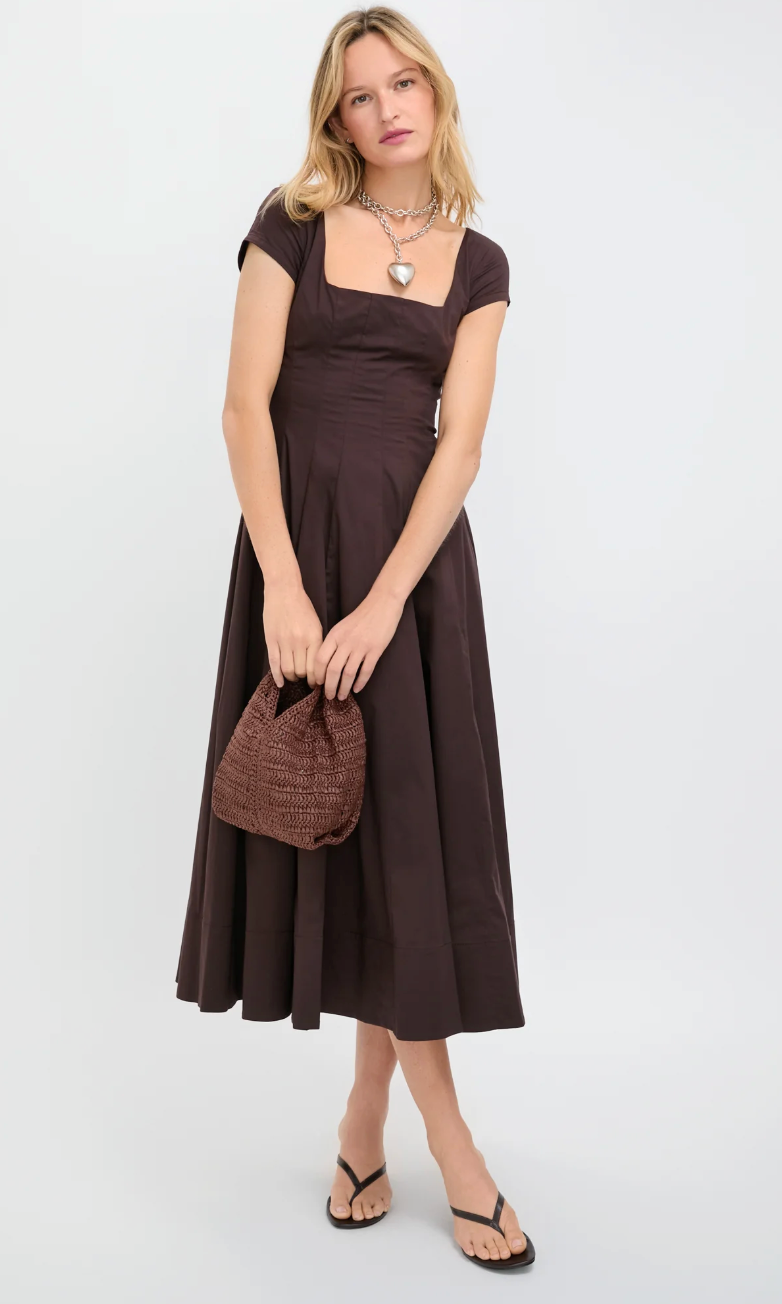 Staud Short Sleeve Wells Dress size 10