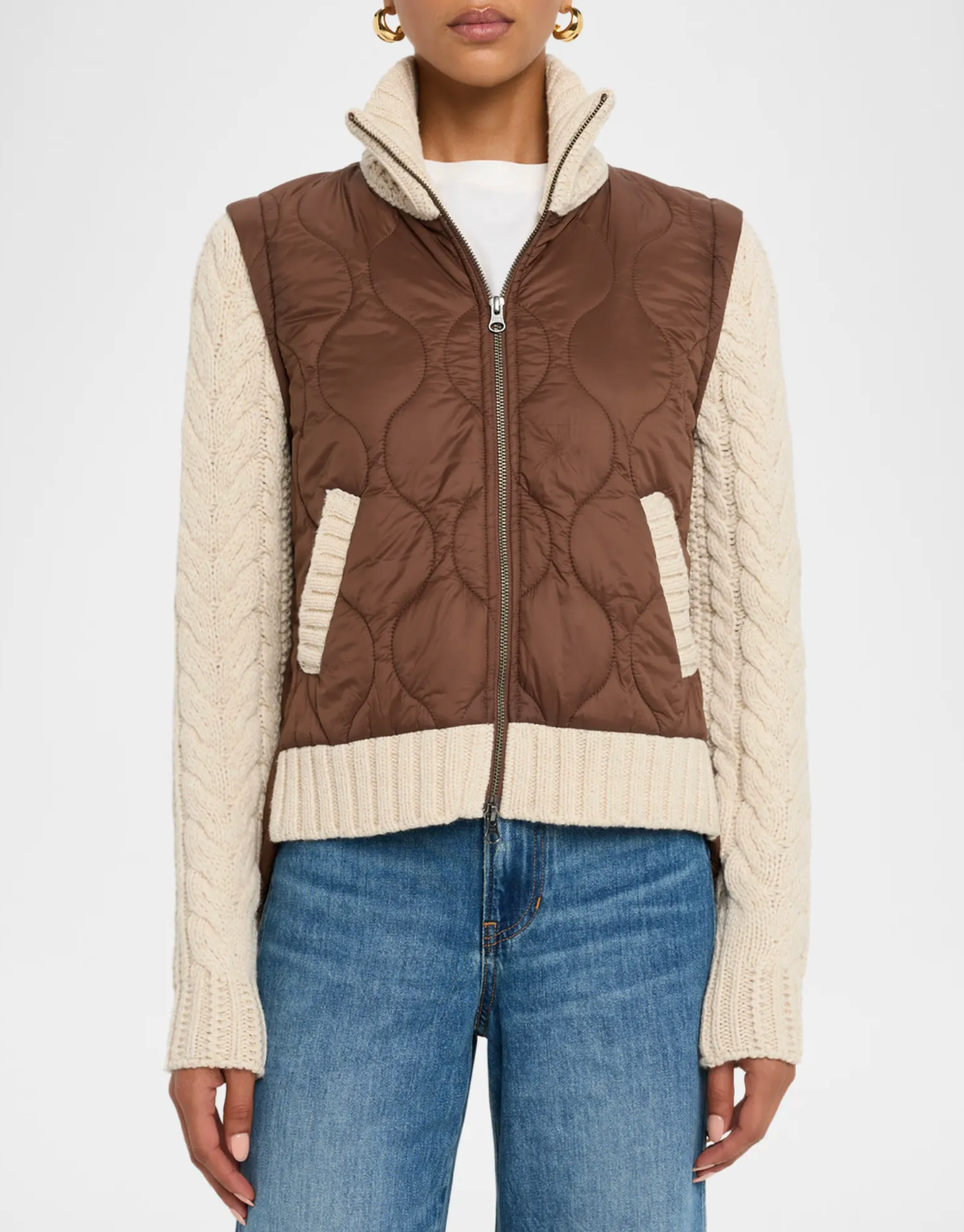 Veronica Beard Patra Mixed Media Jacket size XS