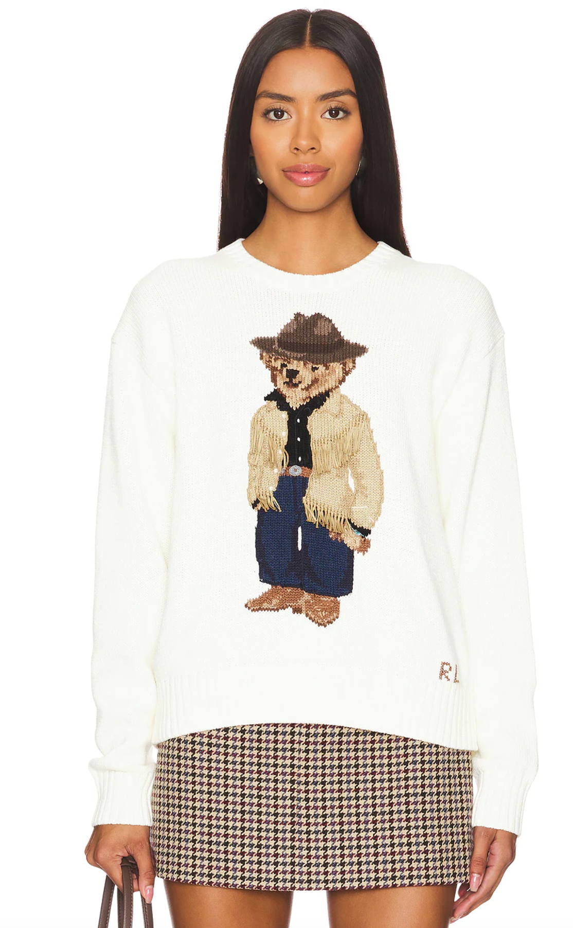 Polo Ralph Lauren Western Bear Sweater size M