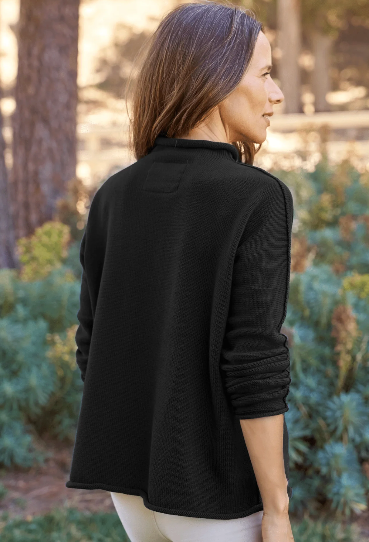 Frank and Eileen Monterey Sweater in Black size L