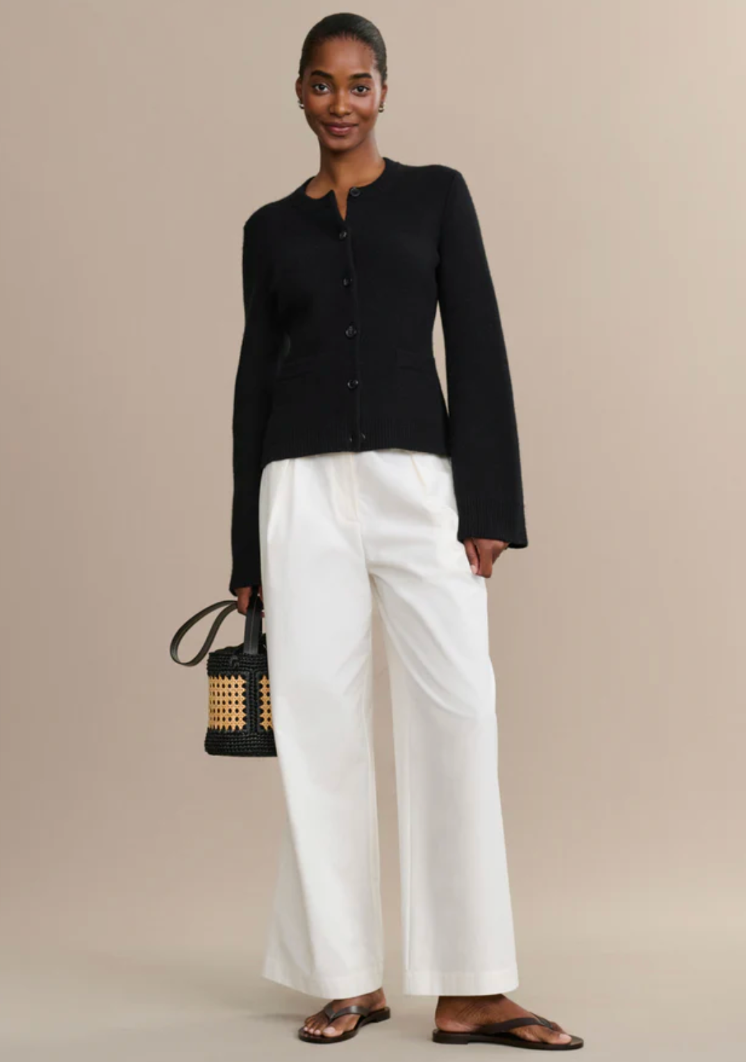 Jenni Kayne Cooper Cardigan Sweater size L