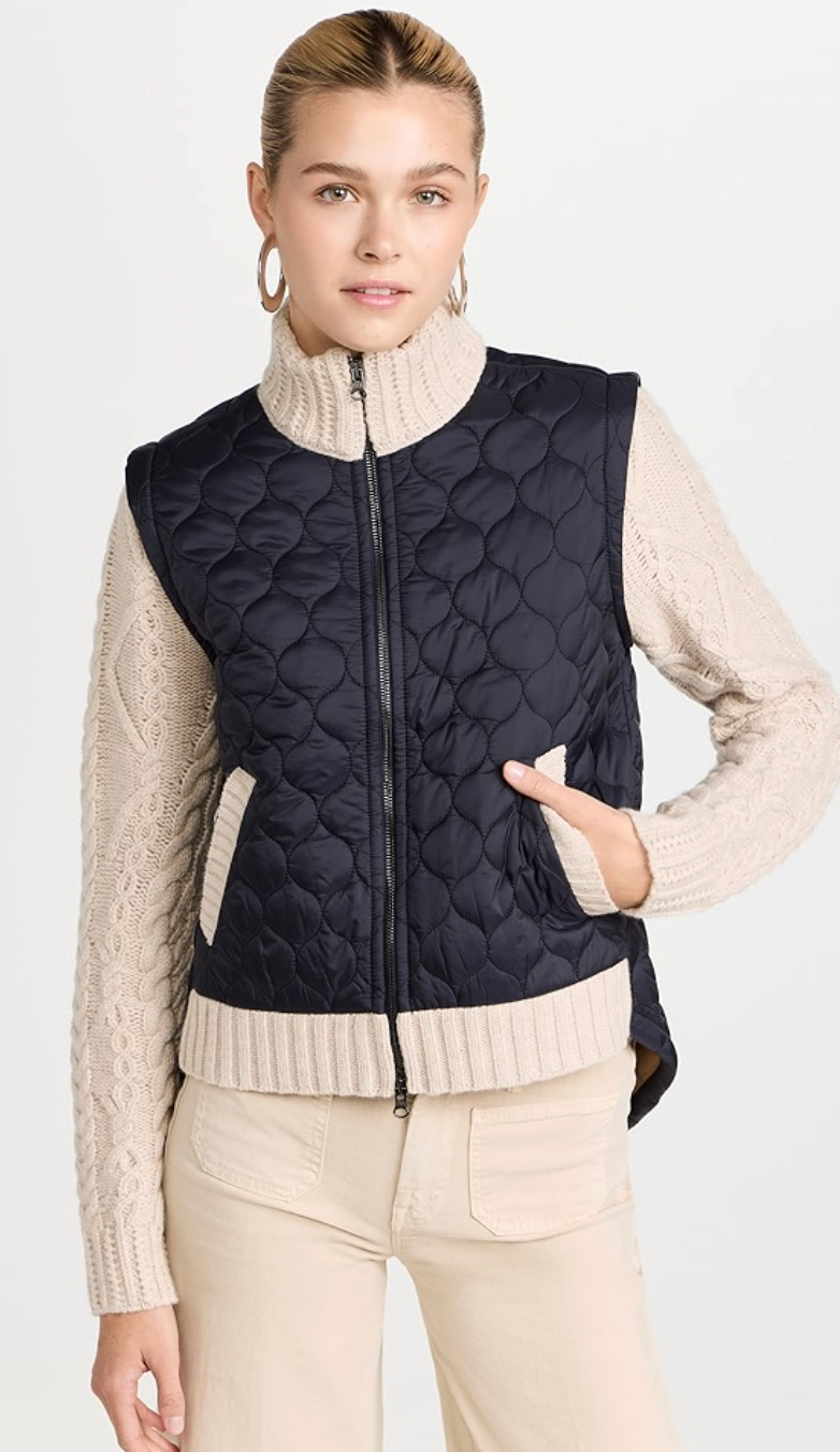 Veronica Beard Patra Mixed Media Jacket size XL