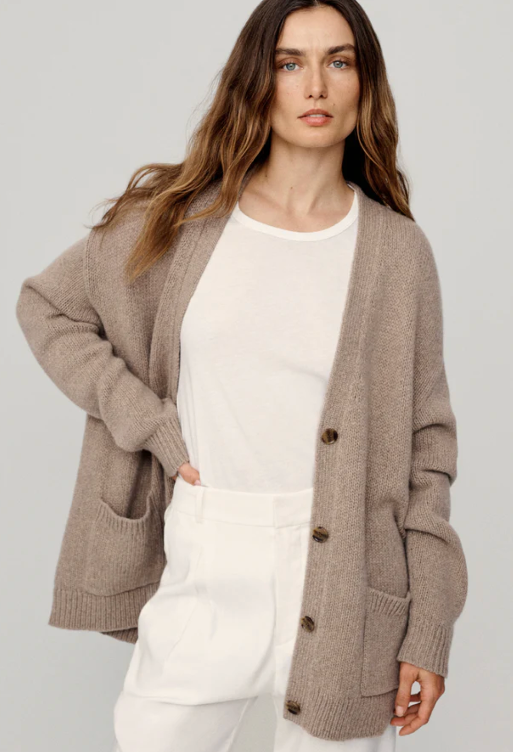 Jenni Kayne Spencer Cashmere Cardigan size S