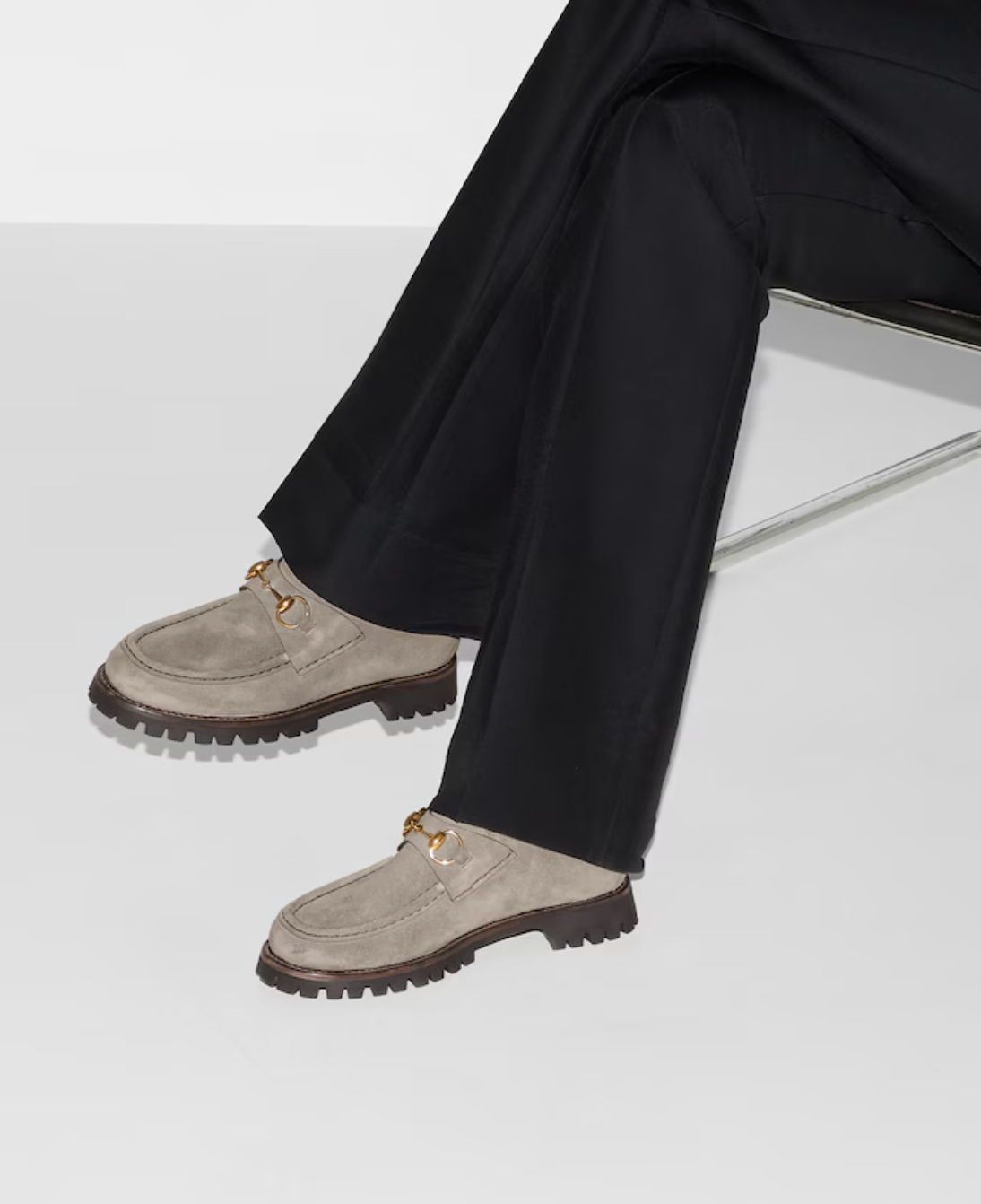 Gucci Horsebit Ankle Boot Grey size 40.5