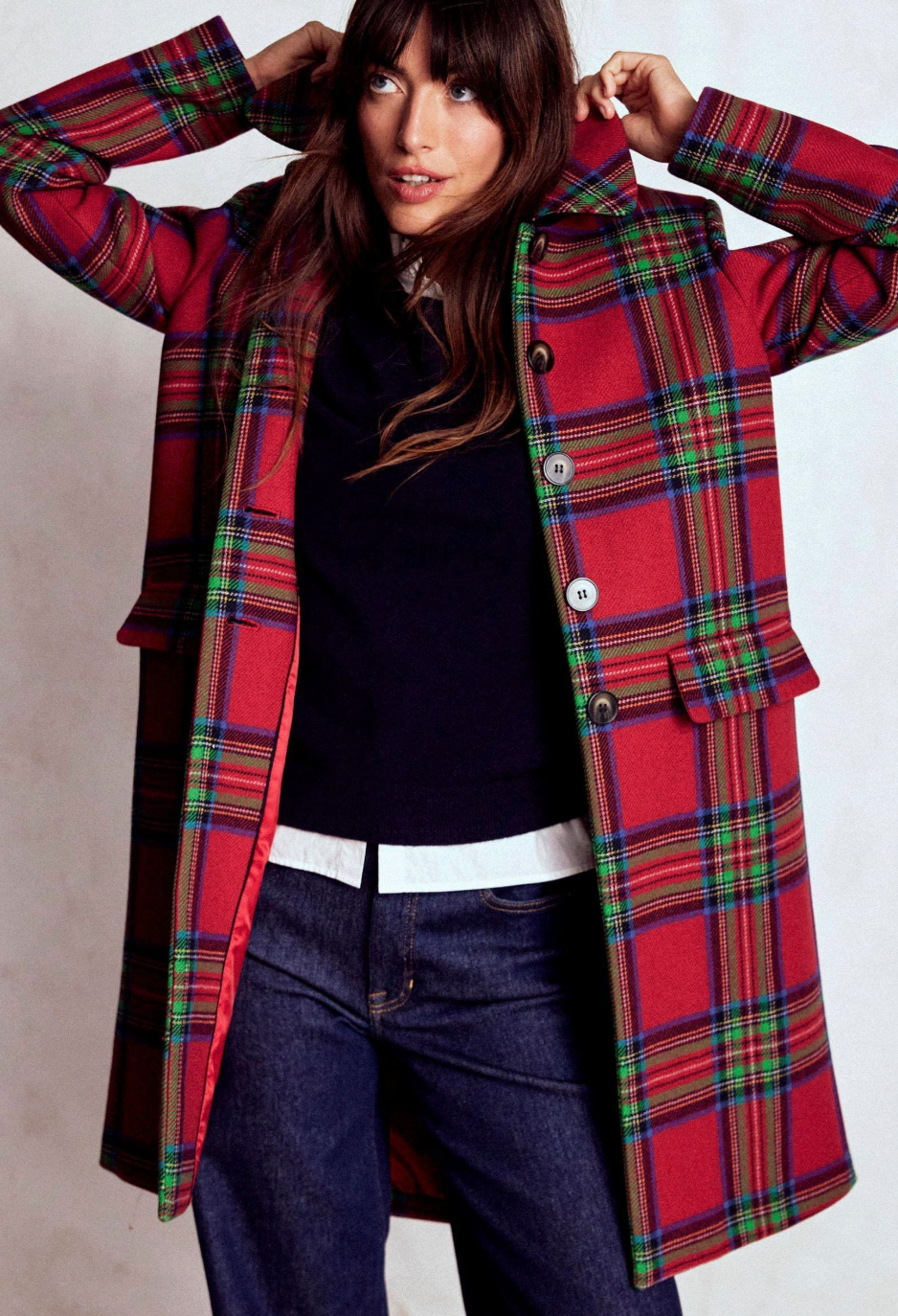 Boden Edinburgh Swing Coat size US 16/18 (XL)