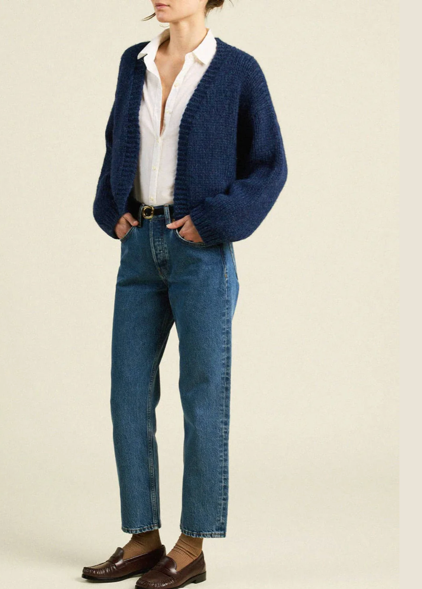 Trovata Birds of Paradis Arlowe Navy Cardigan