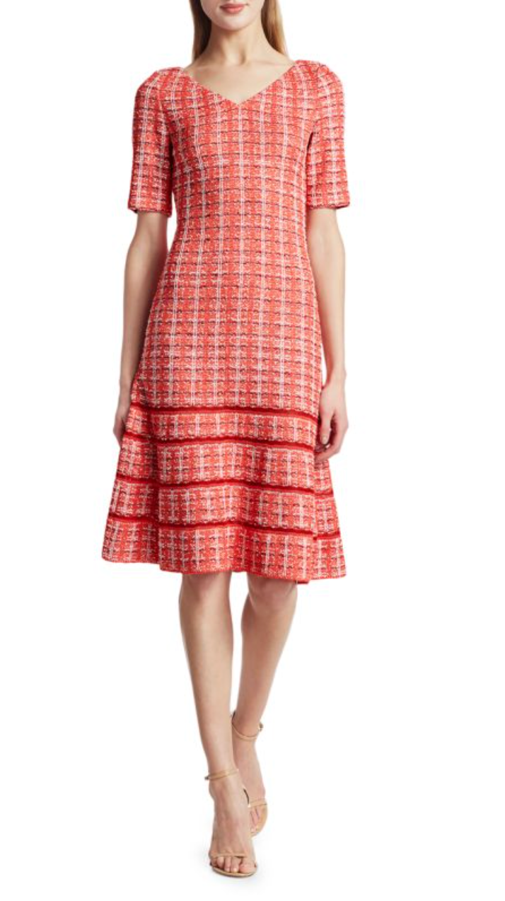 St. John Tweed Knit Dress size 6