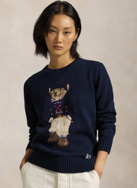 Polo Ralph Lauren Bear Sweater size S