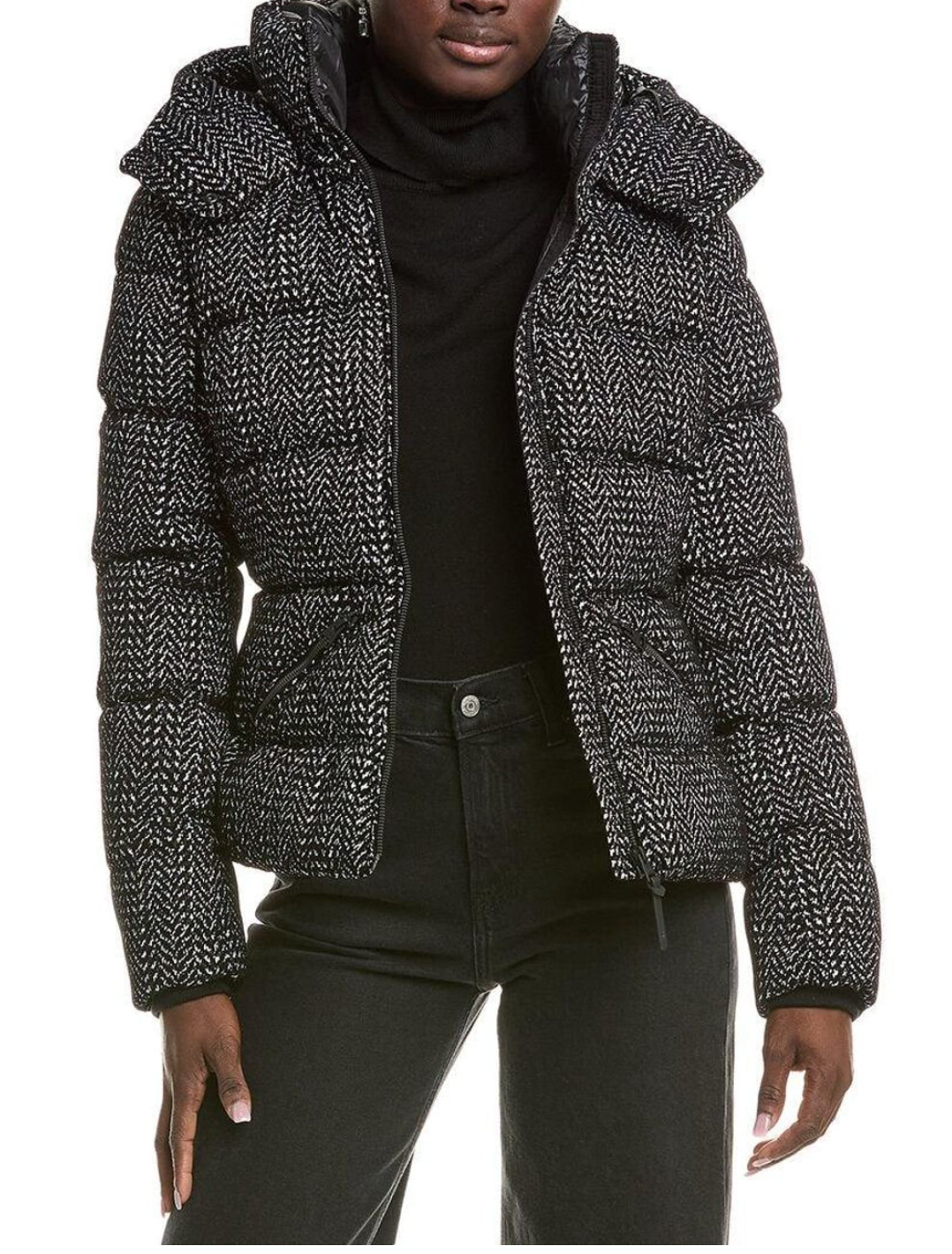 Mackage Madalyn Flocked Medium Down Coat Puffer Jacket size XL