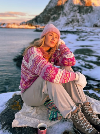 Dale of Norway x Ingrid Fair Isle Sweater size L