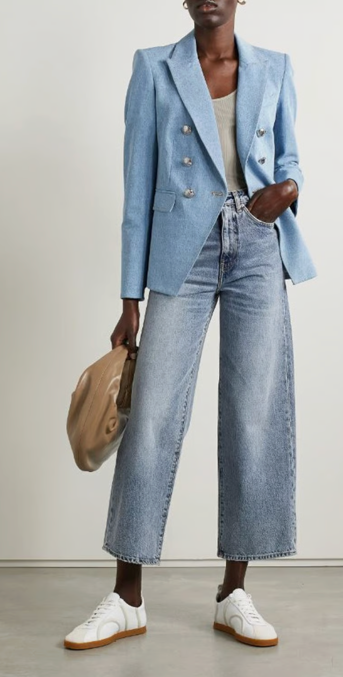 Veronica Beard Miller Denim Jacket size 2