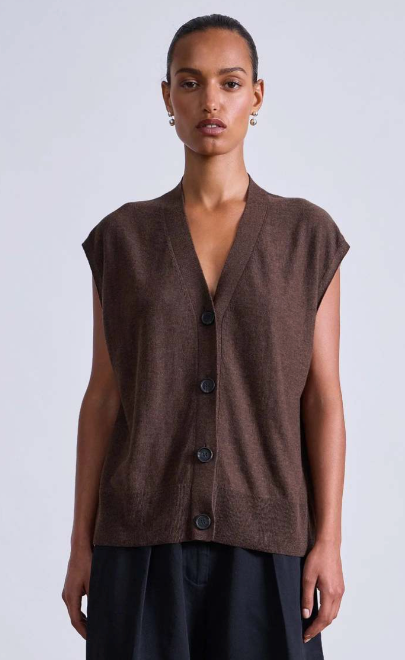 Apiece Apart Bardi Drippy Vest size S