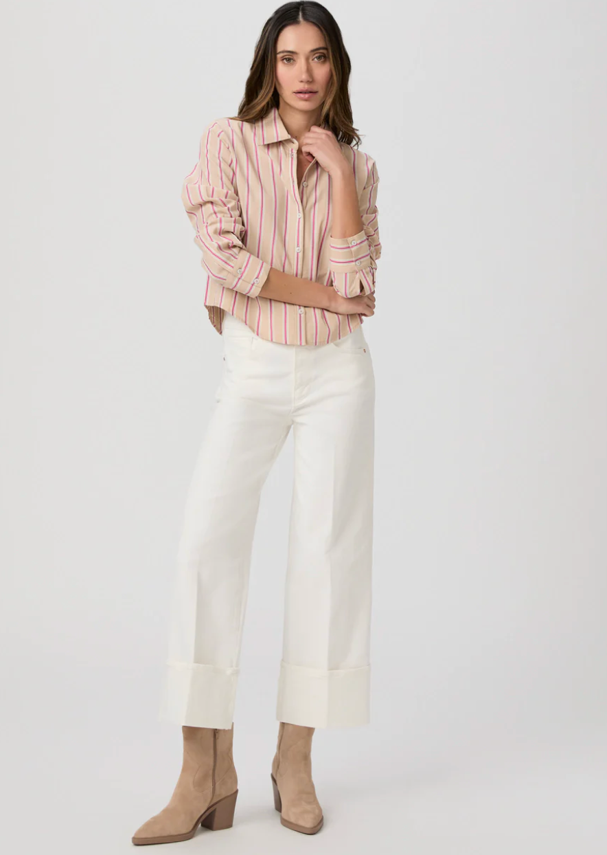 Paige Sasha Ankle With Wide Cuff Jeans size 30