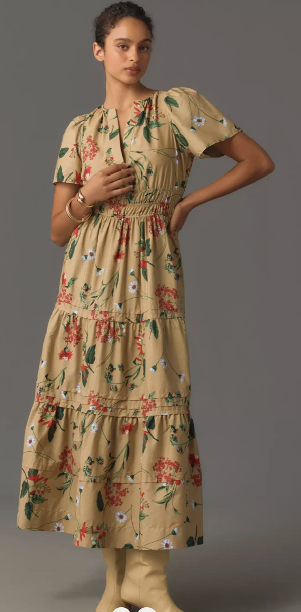 Anthropologie Somerset Maxi Dress size XS