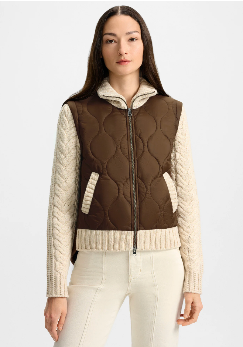 Veronica Beard Patra Mixed Media Jacket size XS