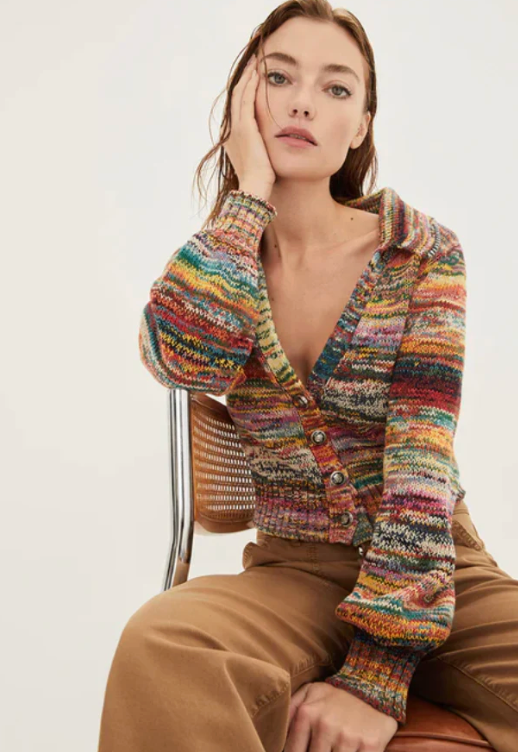 Veronica Beard Damaris Collared Cardigan size S