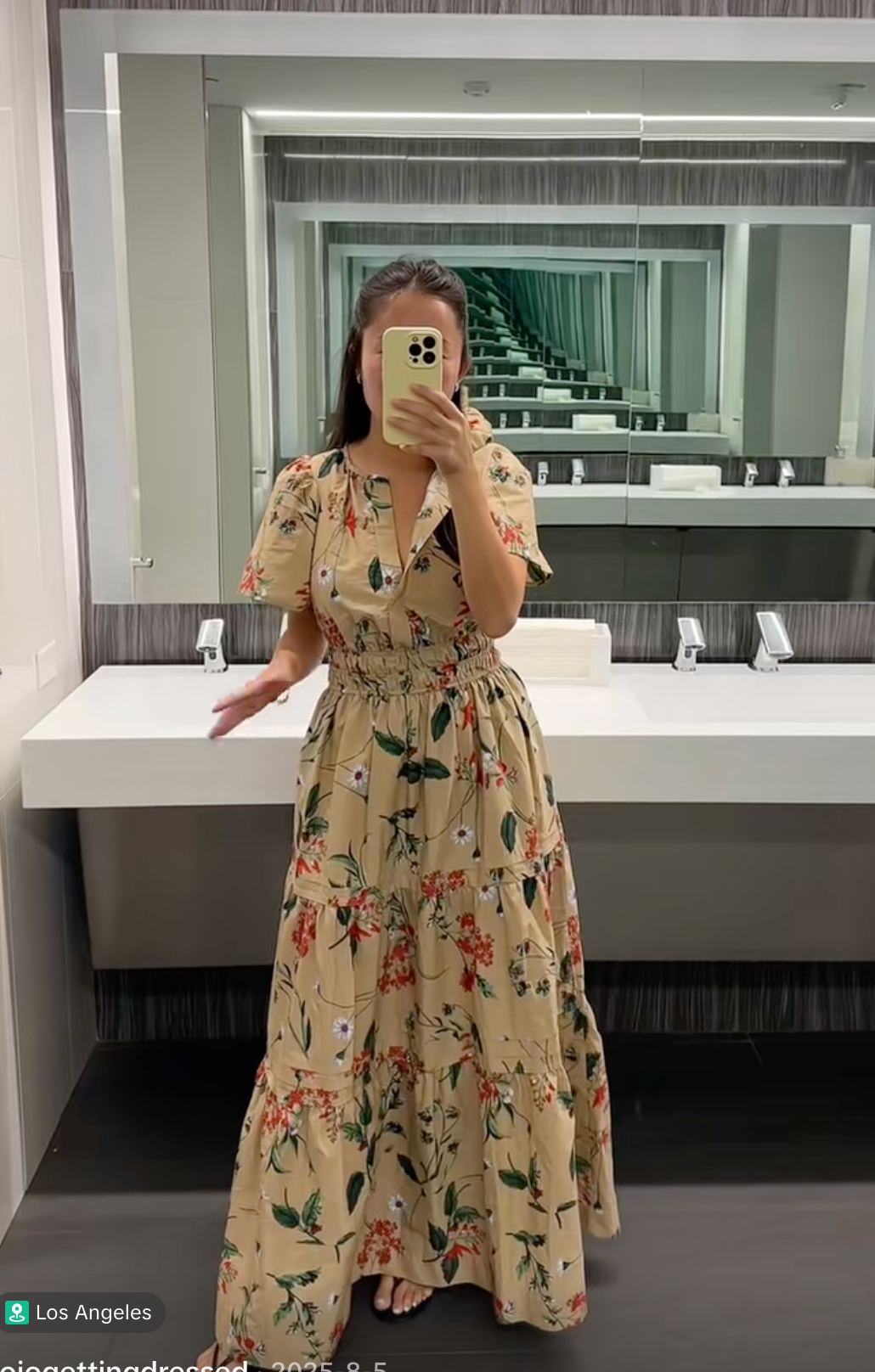 Anthropologie Khaki Somerset Dress size S