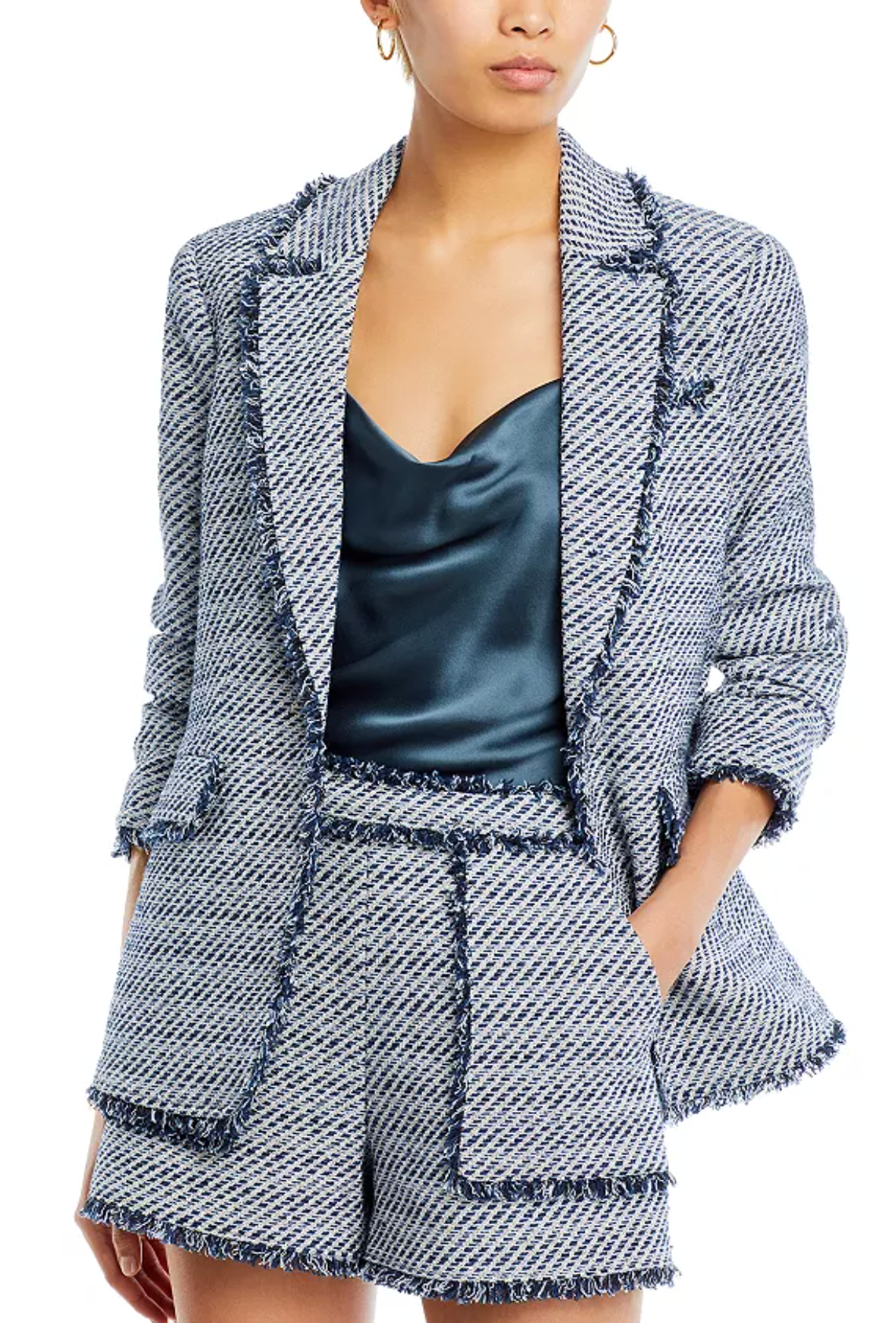 Cinq a Sept Khloe Tweed Blazer size 0