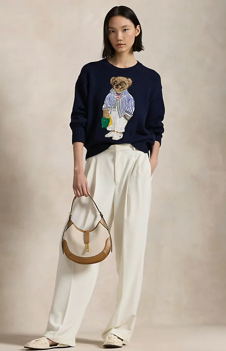 Polo Ralph Lauren Polo Bear Cotton Crewneck Sweater size M