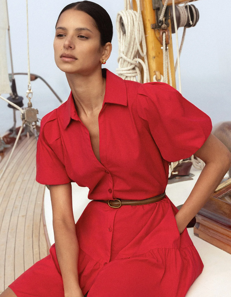 Brochu Walker The Havana Midi Dress size XS