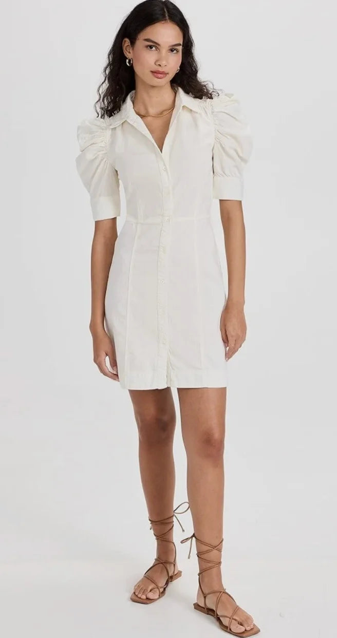 Frame Off-White Gillian Mini Dress size L