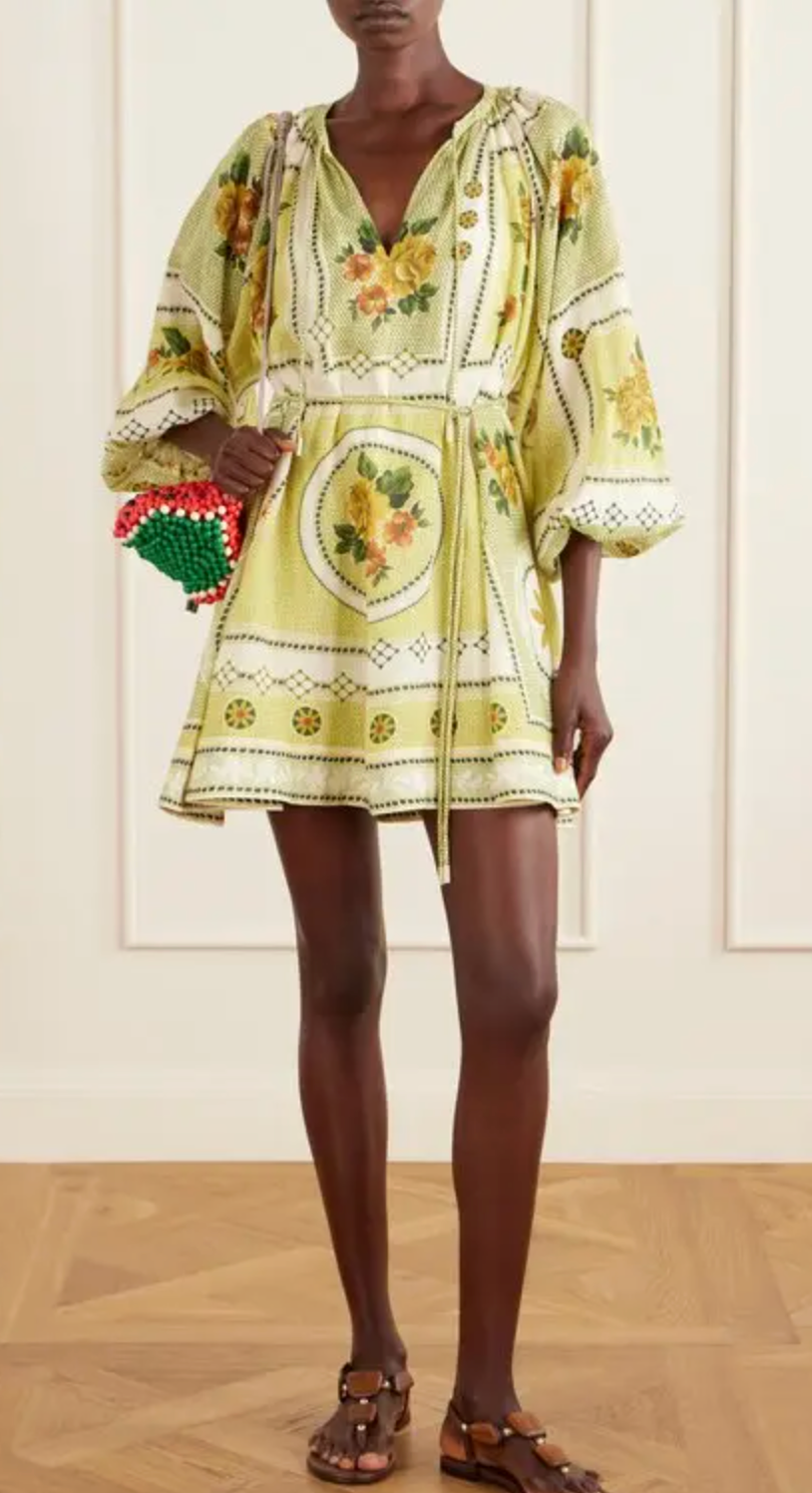 Alemais The Dixie Mini Dress size 8 US 4