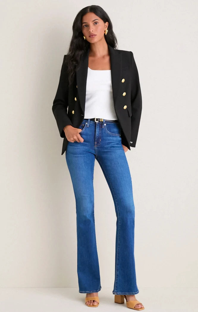 Veronica Beard Miller Dickey Blazer Jacket Black size 6