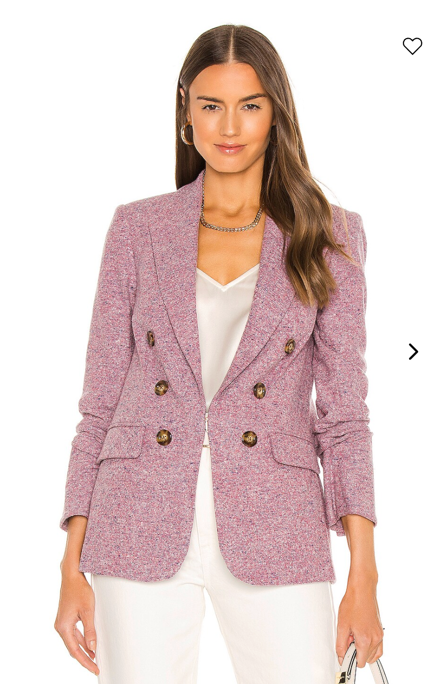 Veronica Beard Beacon Dickey Jacket in Orchid size 8