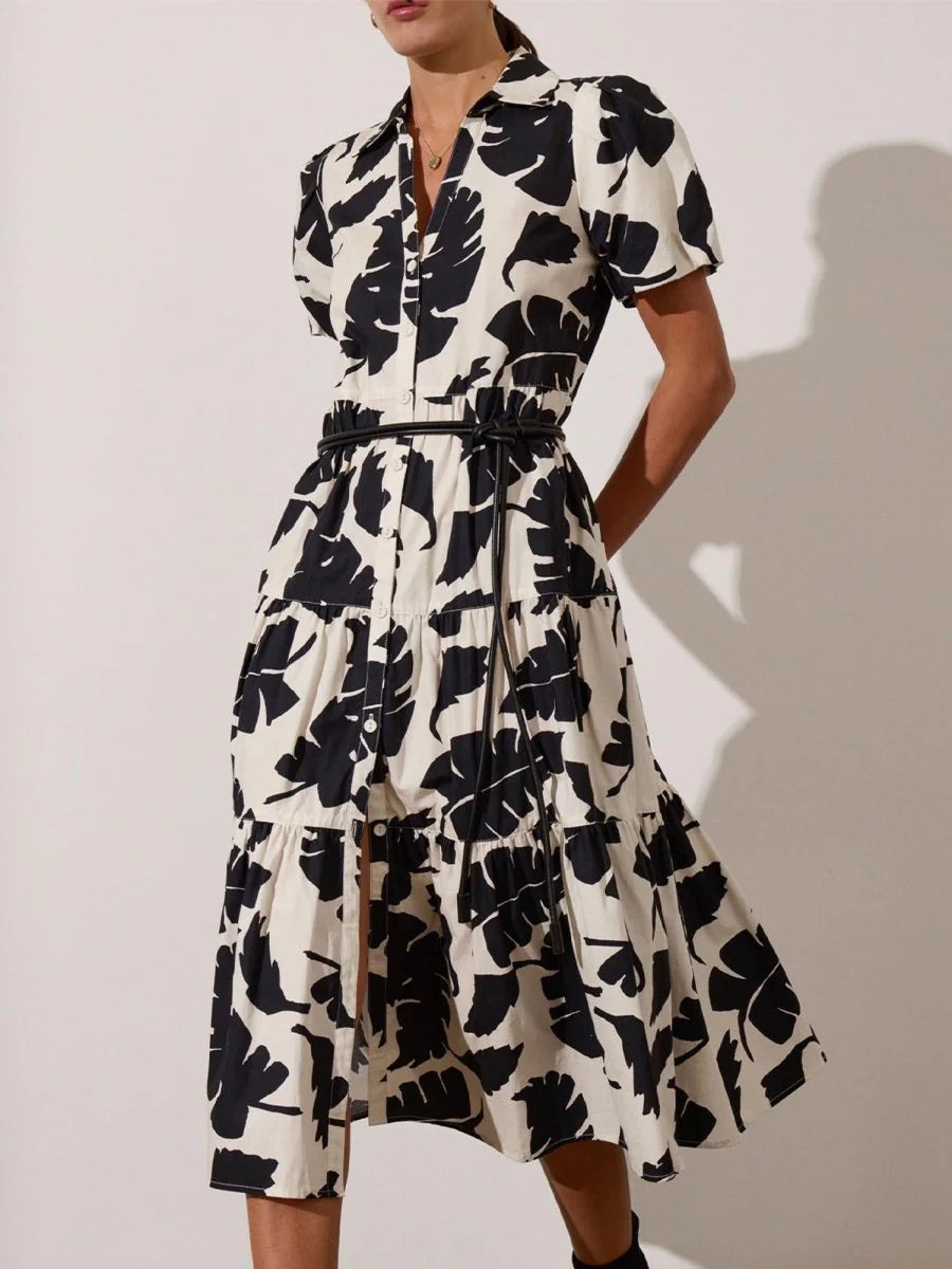Brochu Walker The Havana Dress in Tropical Combo size L