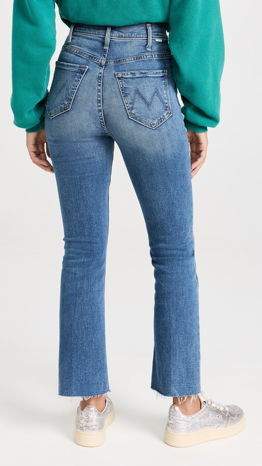 Mother The Hustler Ankle Fray Jeans size 28