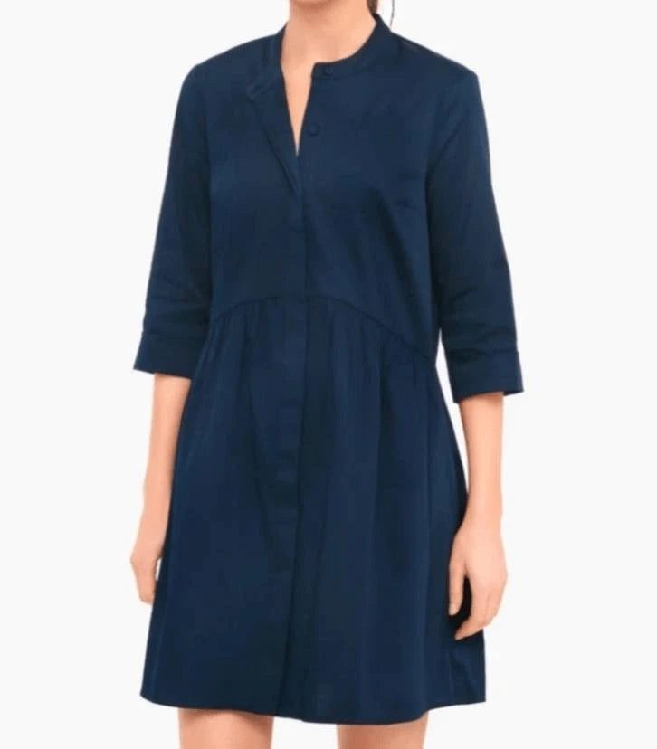 Tuckernuck Navy Royal Shirt Dress size S