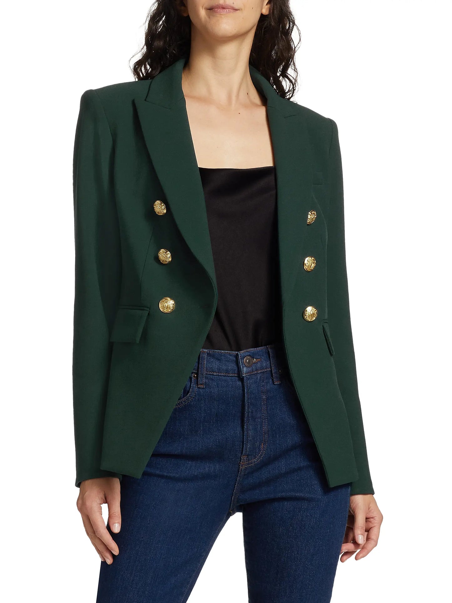 Veronica Beard Miller Dickey Jacket in Pine Green size 2
