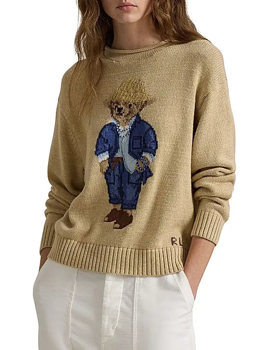 Polo Ralph Lauren Polo Bear Rollneck Jumper Sweater size XS