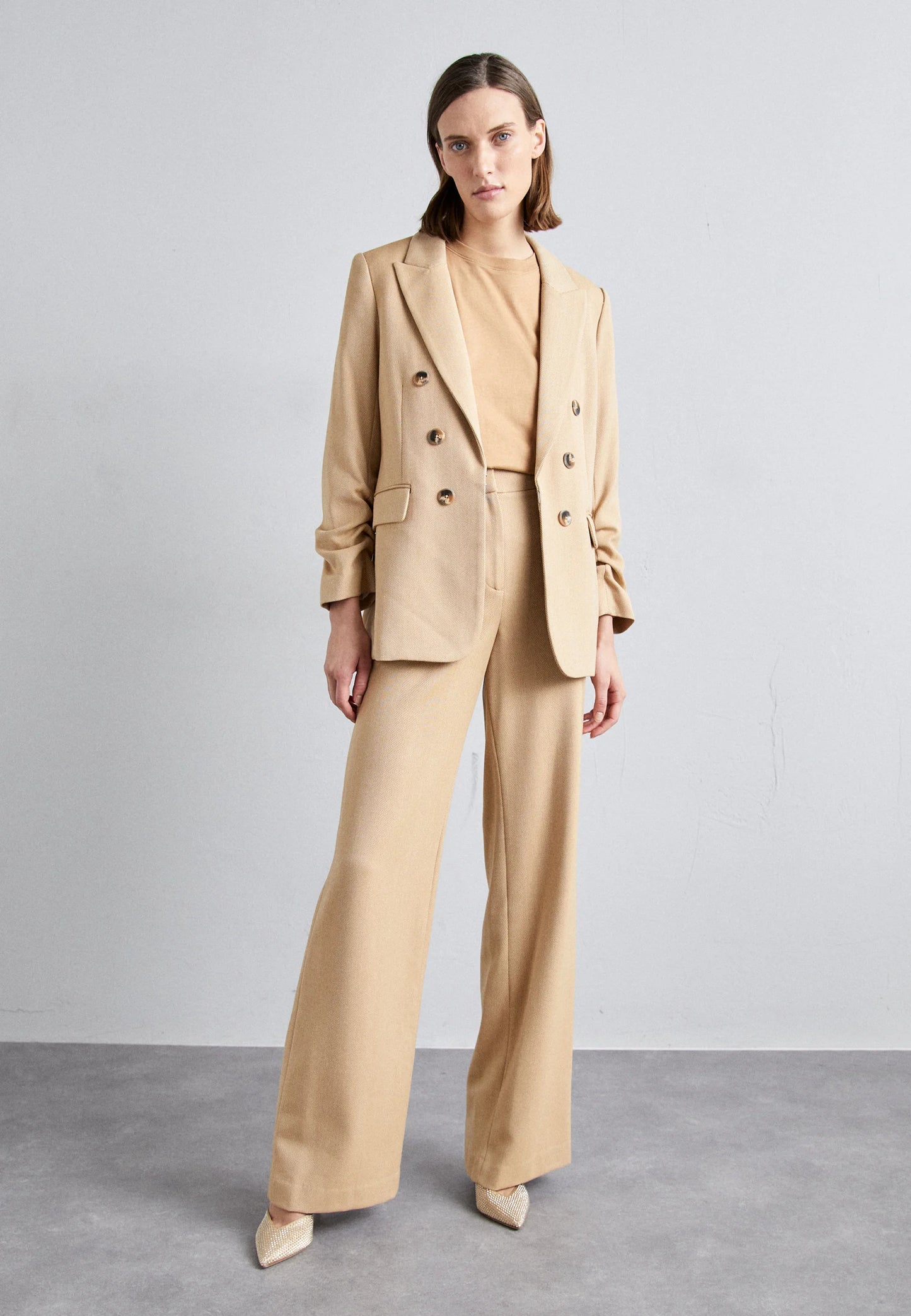 Veronica Beard Beacon Dickey Jacket in Camel size 10