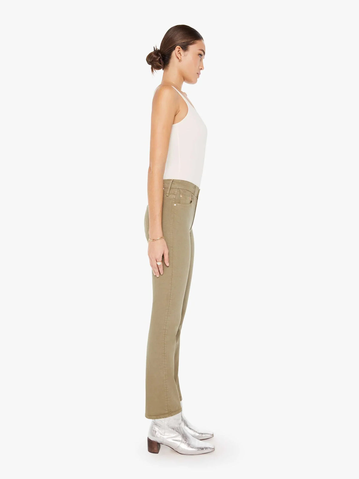 Mother The Insider Hover Jeans in the Devil May Care Wash size 23