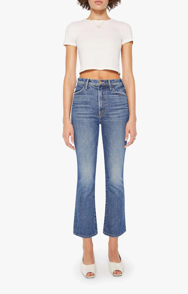 Mother The Hustler Ankle Jeans in Bending the Rules Wash size 26