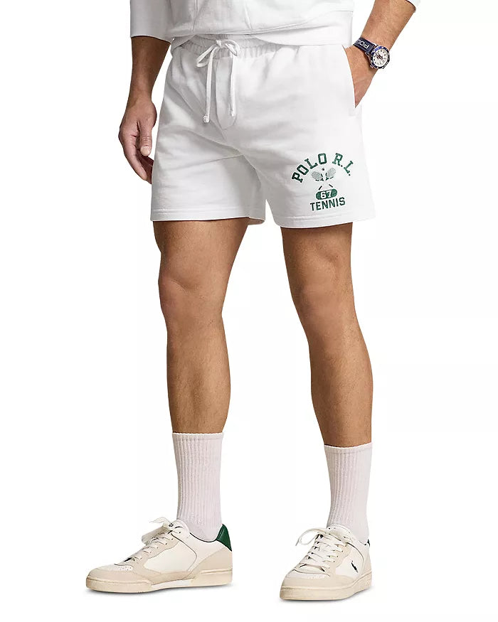 Polo Ralph Lauren Wimbledon Fleece Graphic Shorts MEN'S size S