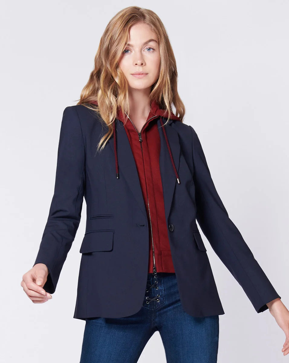 Veronica Beard Santos Cotton Dickey in Dark Red size OS