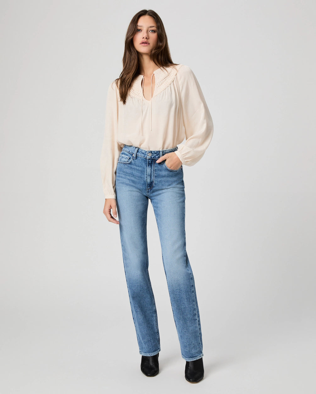 Paige Stevie Straight Jeans size 29